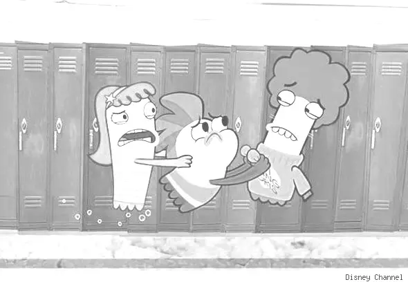 Fish Hooks Coloring Page 5