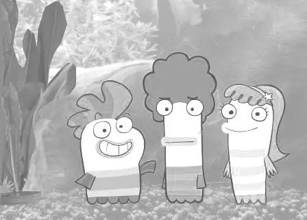 Fish Hooks Coloring Page 9