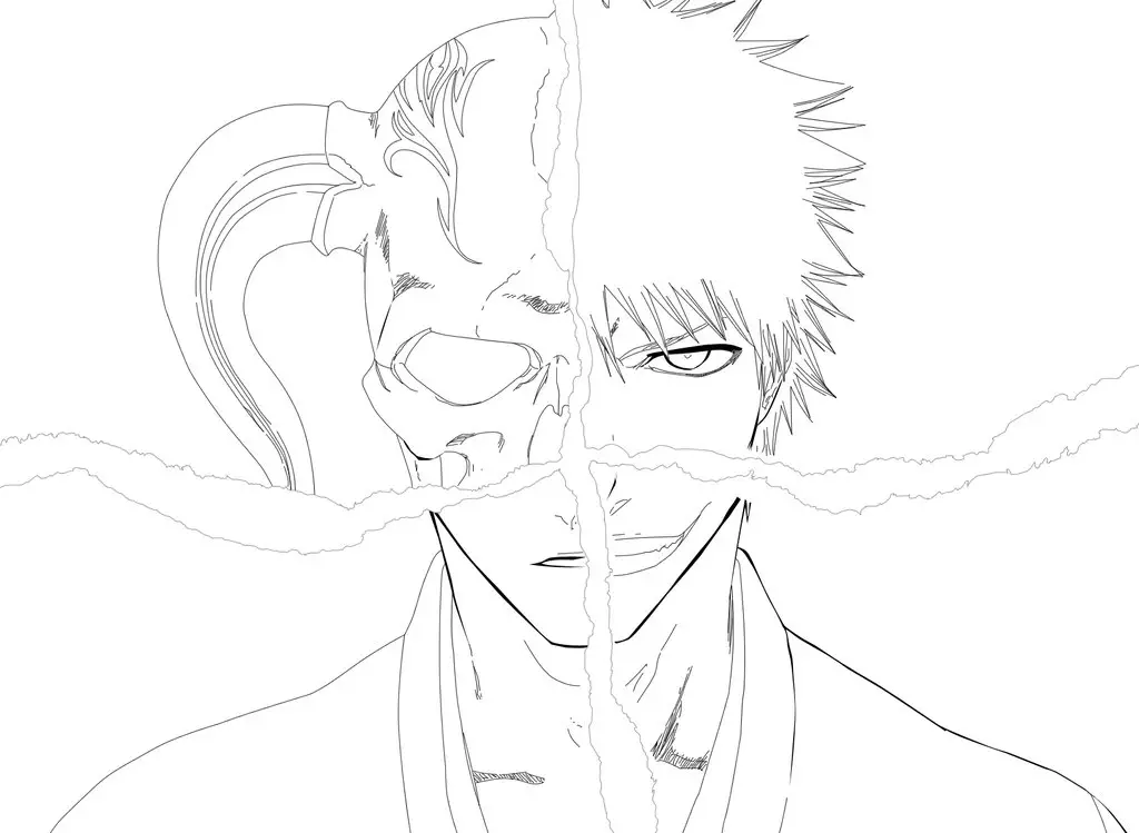Bleach Coloring Page 1