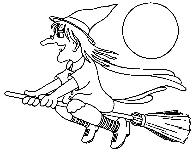 Halloween Coloring Page 1