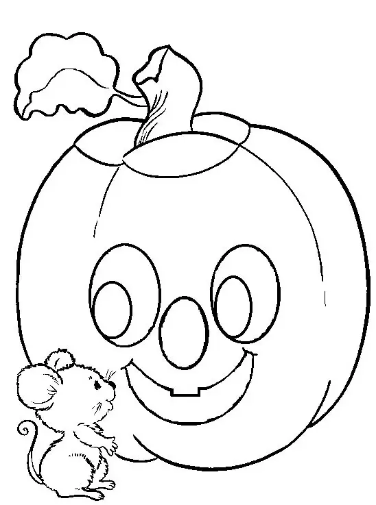 Halloween Coloring Page 2