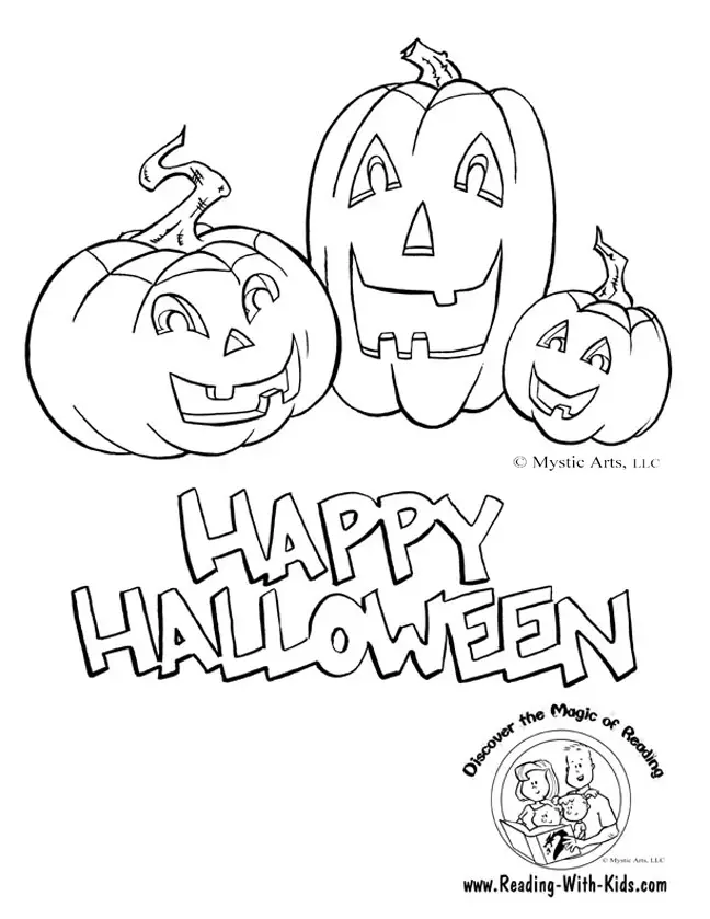 Halloween Coloring Page 5