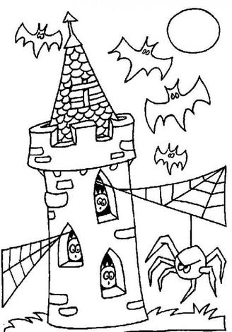 Halloween Coloring Page 8