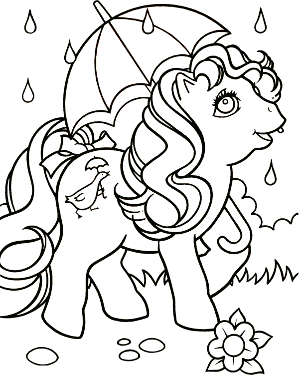 My Little Pony Coloring Pages 4