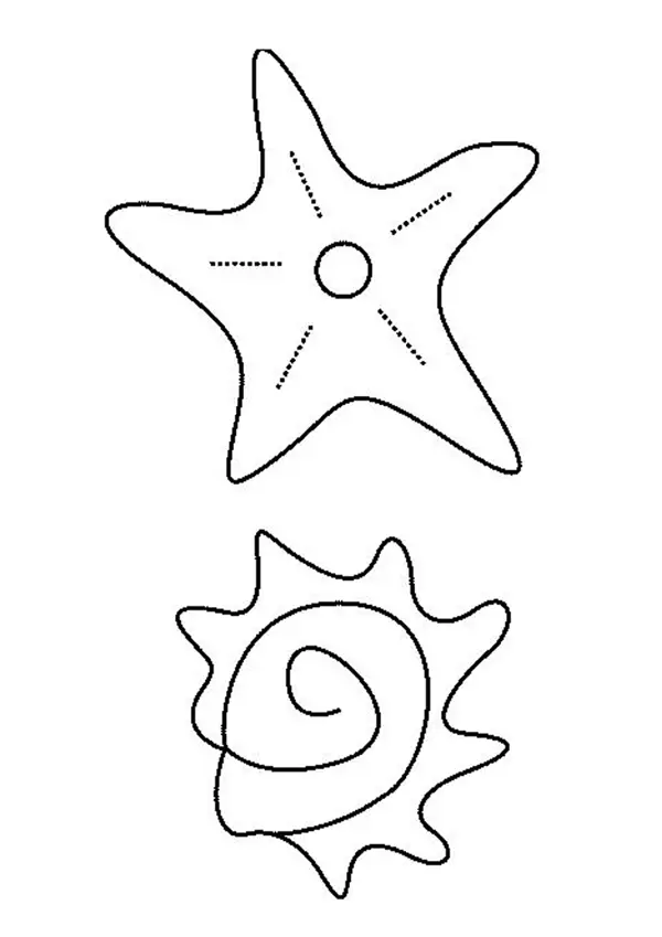 Star Coloring Page 7